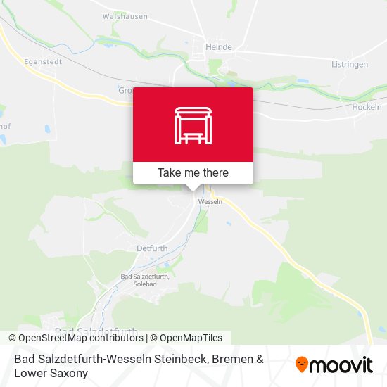 Bad Salzdetfurth-Wesseln Steinbeck map