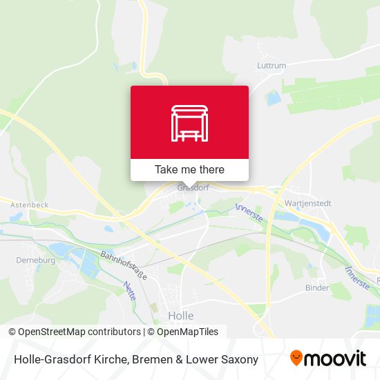 Holle-Grasdorf Kirche map