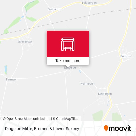 Dingelbe Mitte map