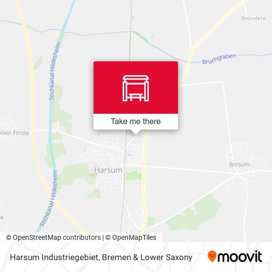 Harsum Industriegebiet map
