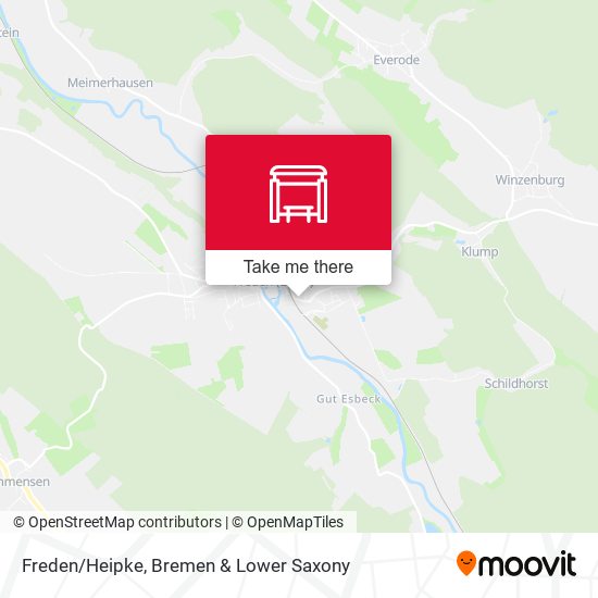 Freden/Heipke map
