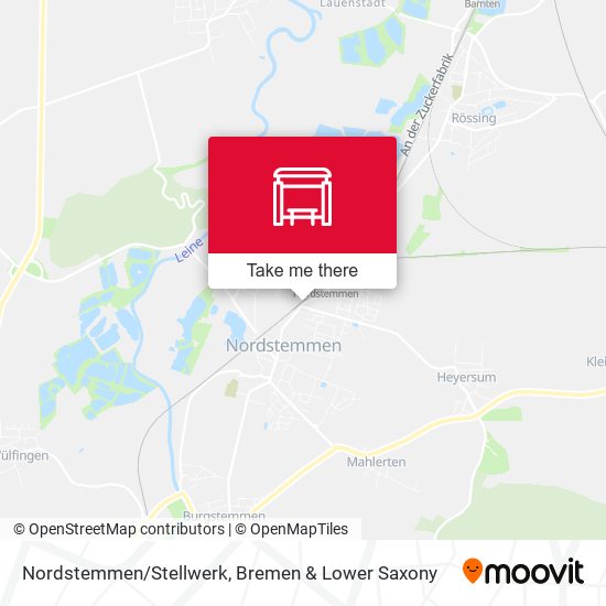 Nordstemmen/Stellwerk map