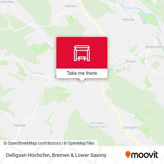 Delligsen Hochofen map