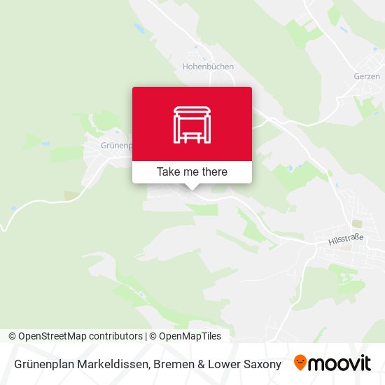 Grünenplan Markeldissen map