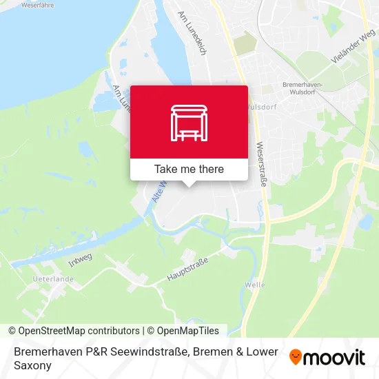 Bremerhaven P&R Seewindstraße map