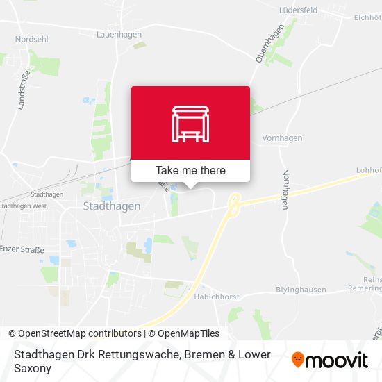Stadthagen Drk Rettungswache map