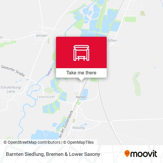 Barnten Siedlung map