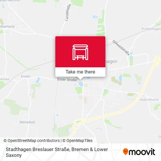 Stadthagen Breslauer Straße map