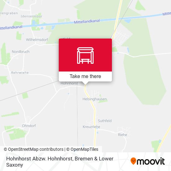 Hohnhorst Abzw. Hohnhorst map