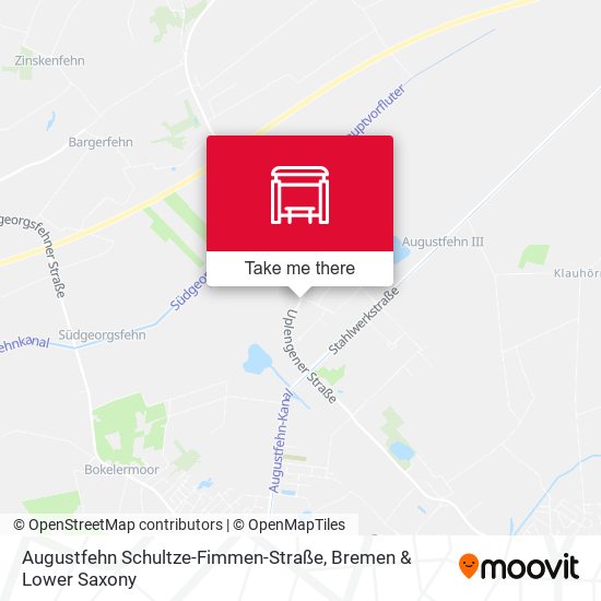 Augustfehn Schultze-Fimmen-Straße map