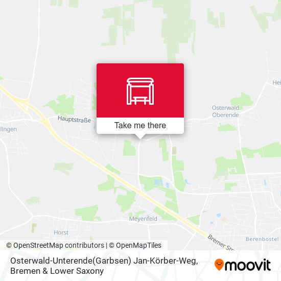 Osterwald-Unterende(Garbsen) Jan-Körber-Weg map