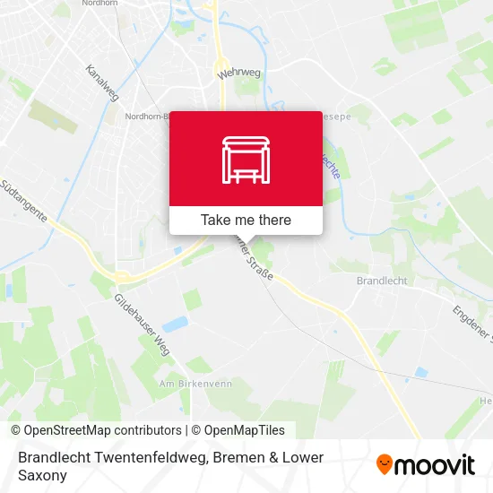Карта Brandlecht Twentenfeldweg