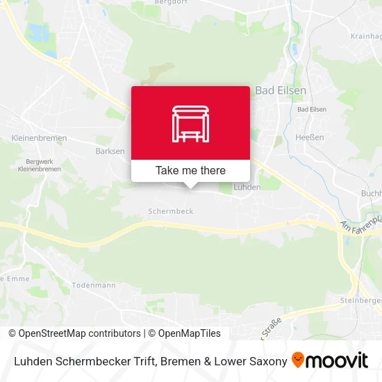 Luhden Schermbecker Trift map