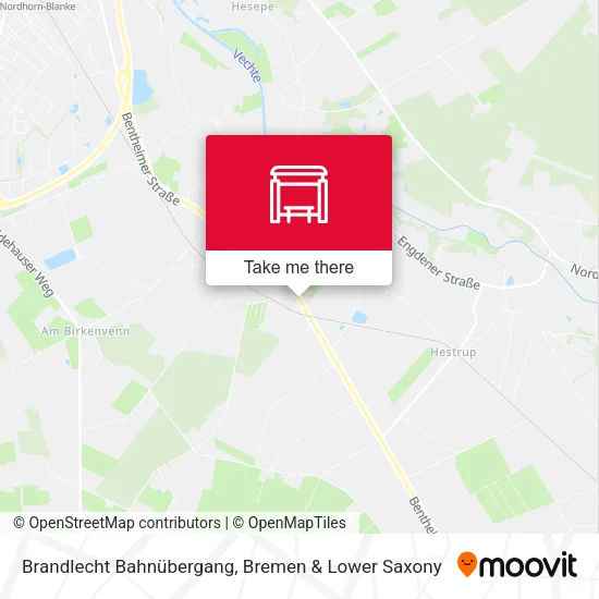 Карта Brandlecht Bahnübergang
