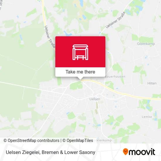 Карта Uelsen Ziegelei
