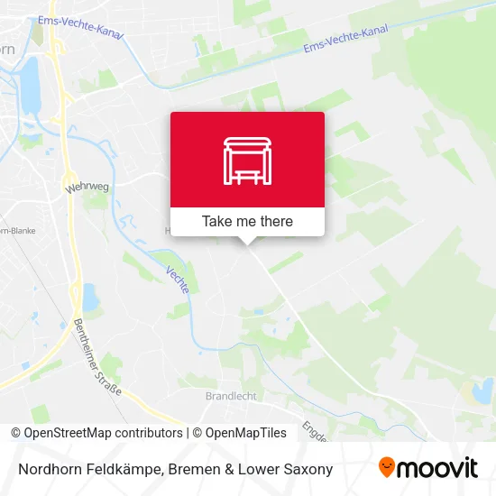 Nordhorn Feldkämpe map