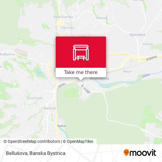 Bellušova map