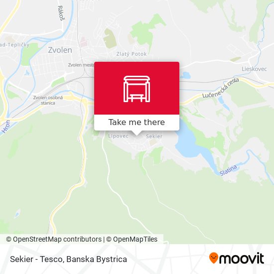 Sekier - Tesco map