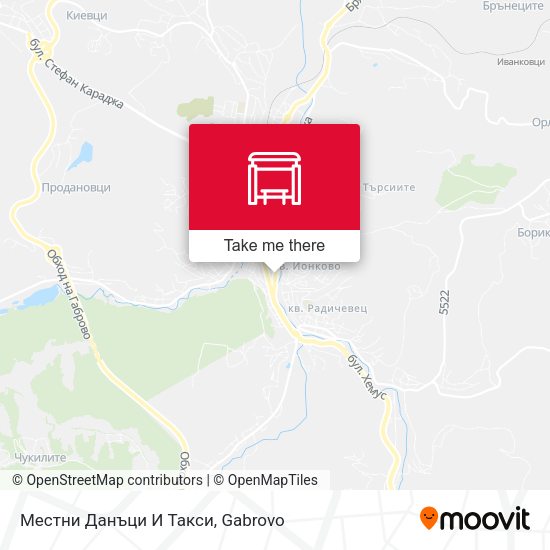 Карта Местни Данъци И Такси