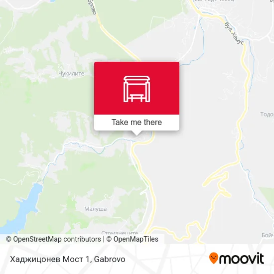 Карта Хаджицонев Мост 1