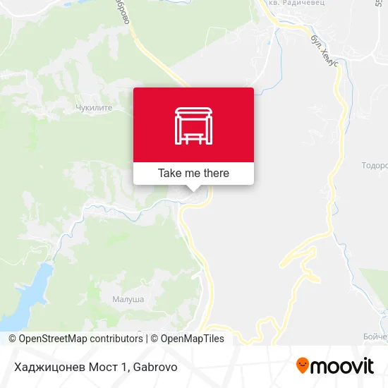 Карта Хаджицонев Мост 1