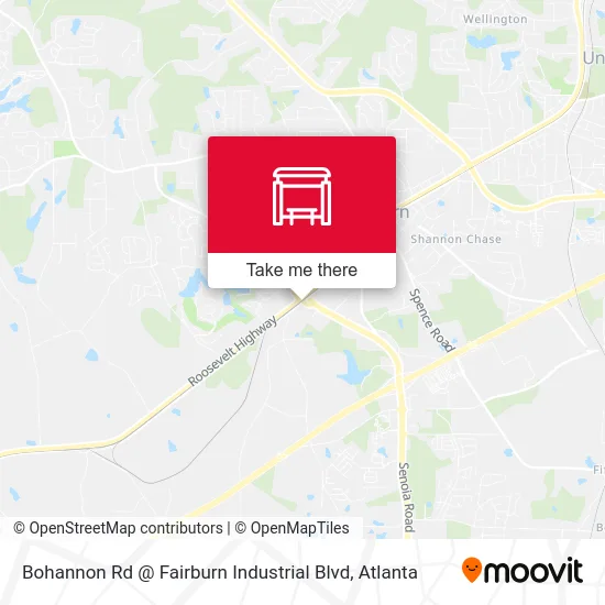 Bohannon Rd @ Fairburn Industrial Blvd map
