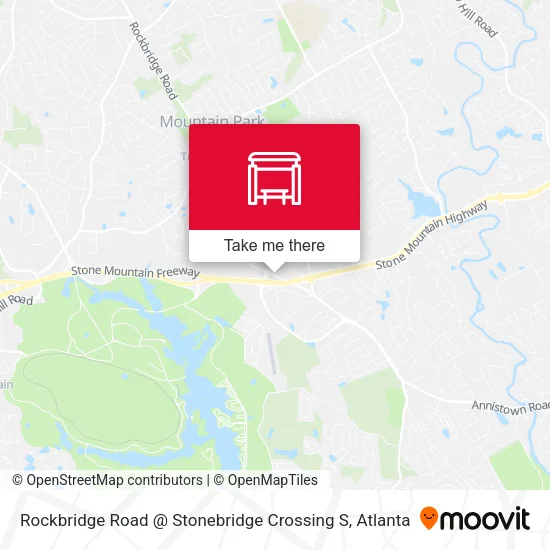 Rockbridge Road @ Stonebridge Crossing S map