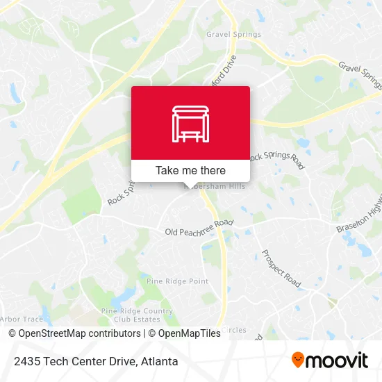 2435 Tech Center Drive map