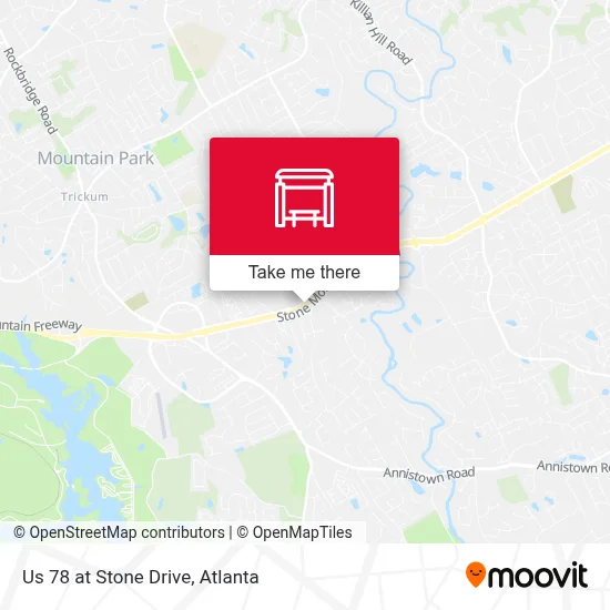 Us 78 at Stone Drive map