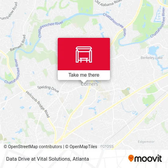 Data Drive at Vital Solutions map