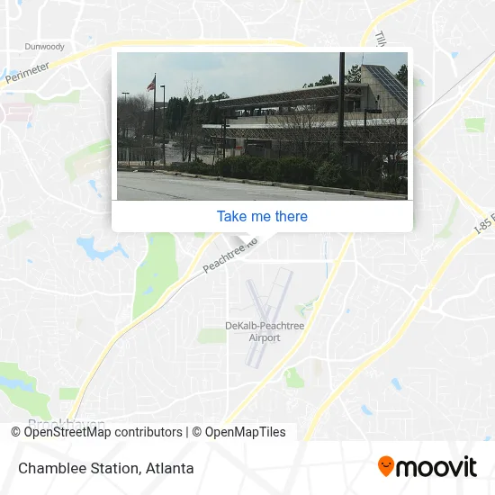 Chamblee Station map