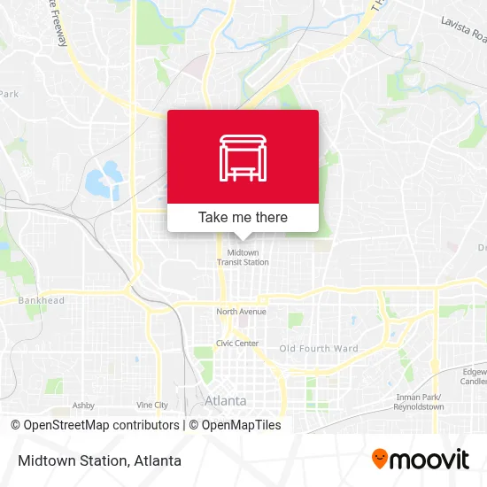 Midtown Station map