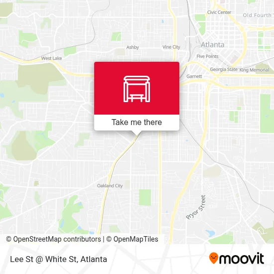 Lee St @ White St map