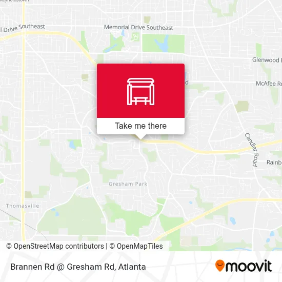 Brannen Rd @ Gresham Rd map
