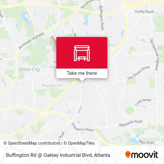 Buffington Rd @ Oakley Industrial Blvd map