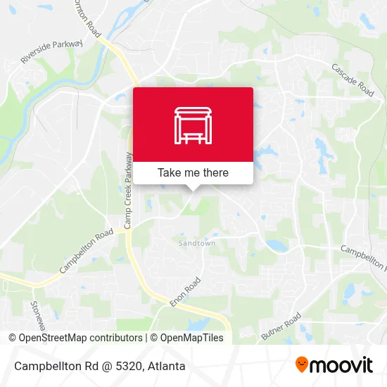 Campbellton Rd @ 5320 map