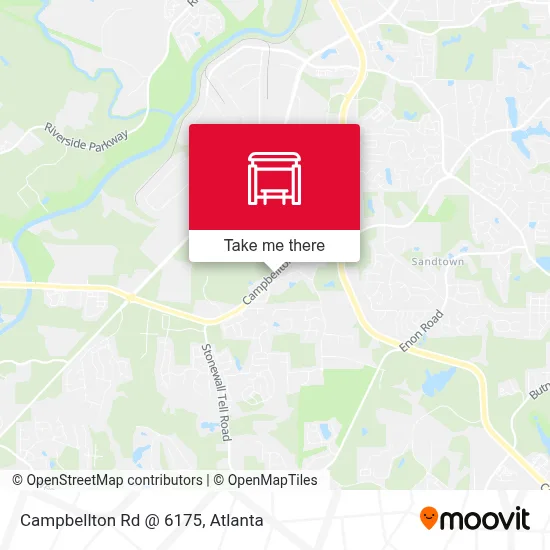 Campbellton Rd @ 6175 map