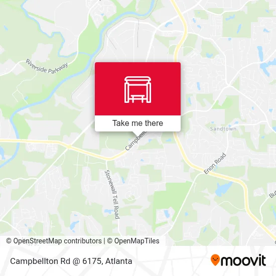 Campbellton Rd @ 6175 map