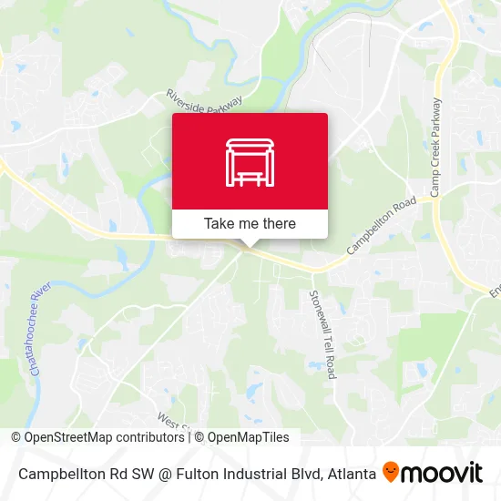 Campbellton Rd SW @ Fulton Industrial Blvd map