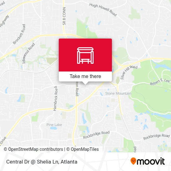 Central Dr @ Shelia Ln map