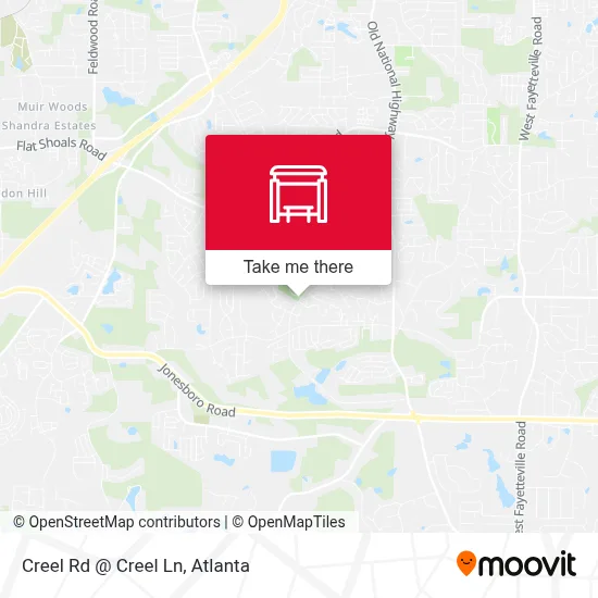 Creel Rd @ Creel Ln map