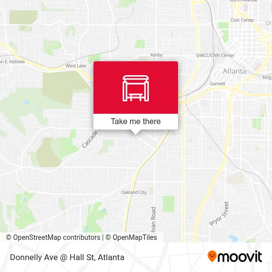 Donnelly Ave @ Hall St map