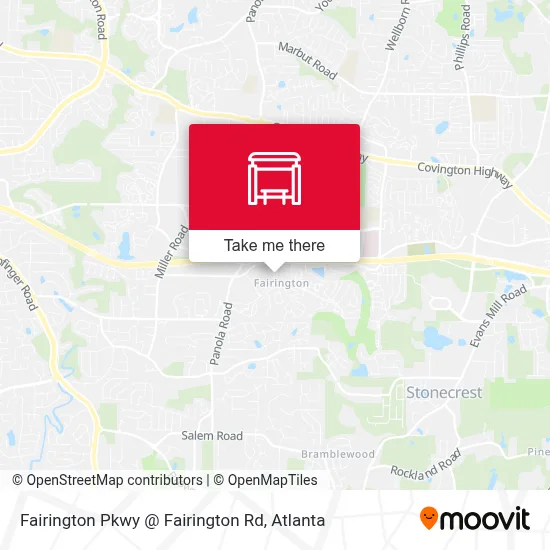 Fairington Pkwy @ Fairington Rd map