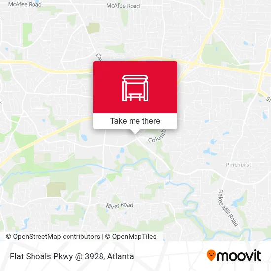 Flat Shoals Pkwy @ 3928 map