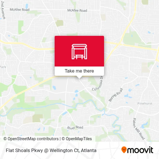 Flat Shoals Pkwy @ Wellington Ct map