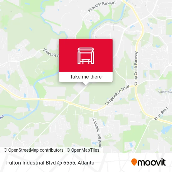 Fulton Industrial Blvd @ 6555 map