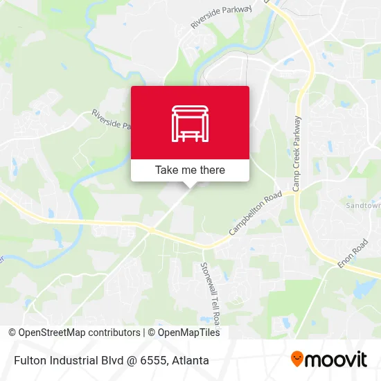 Fulton Industrial Blvd @ 6555 map