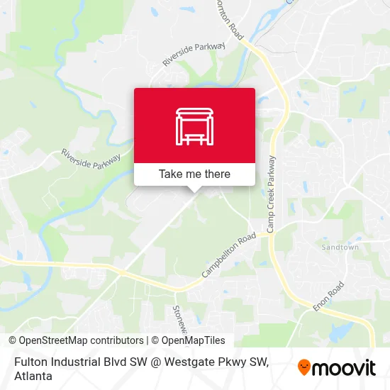 Fulton Industrial Blvd SW @ Westgate Pkwy SW map