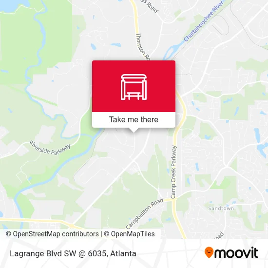 Lagrange Blvd SW @ 6035 map