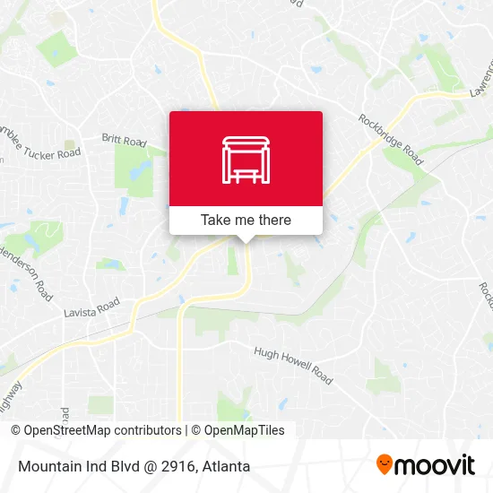 Mountain Ind Blvd @ 2916 map